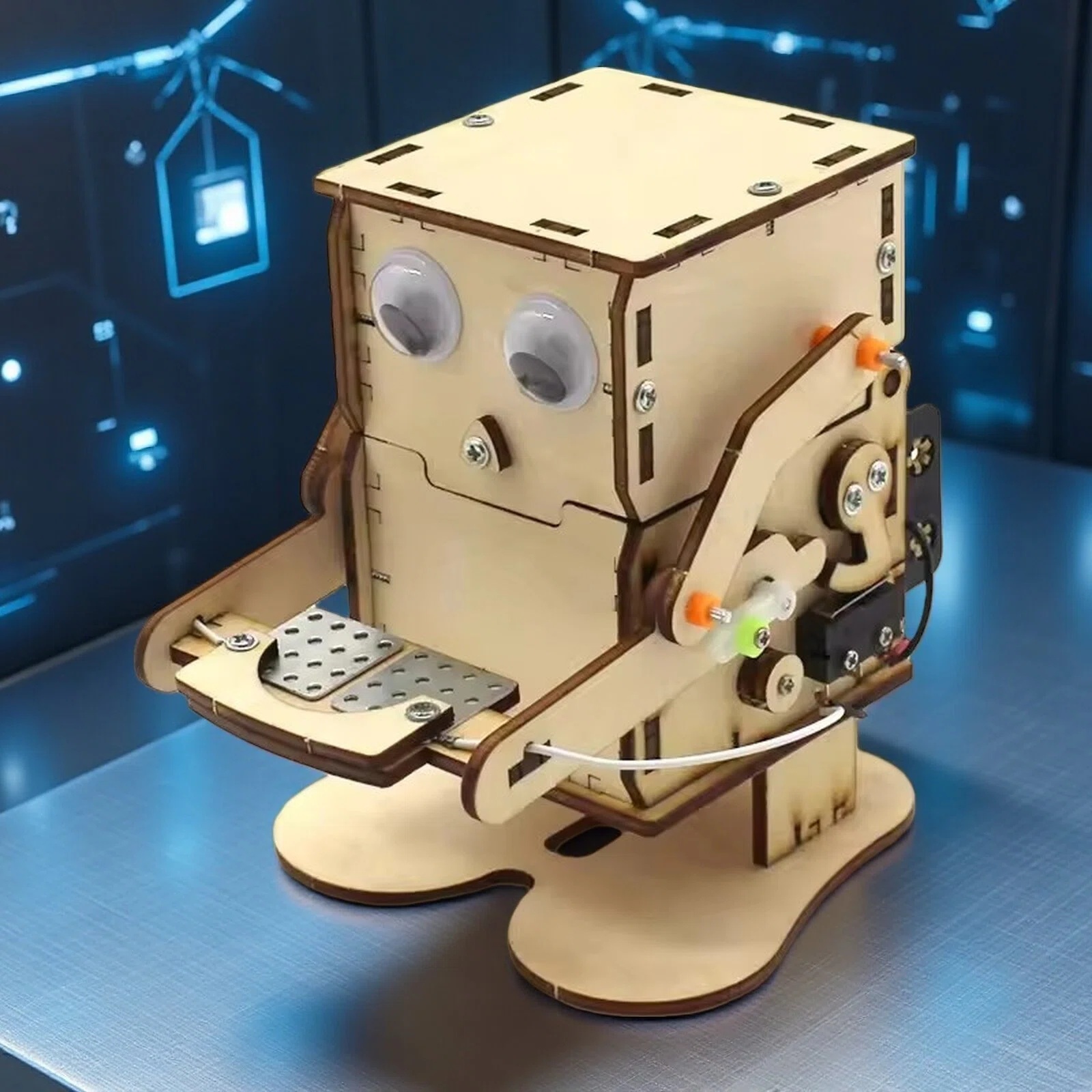 Science Robotics - Para Yutma Yeme Robotu Modeli DIY
