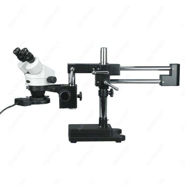Amscope Microscope Stereo 7X-45X - AmScope Binoküler Zoom Stereo Mikroskop 7X-45X+