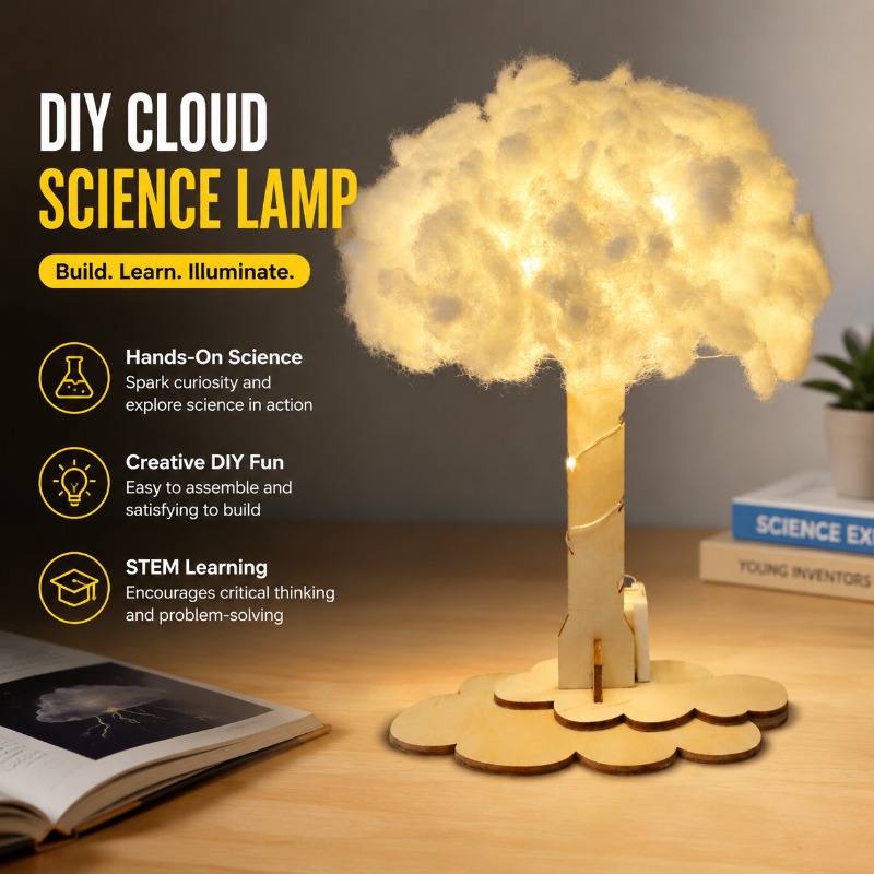 DIY Bulut Lambası Bilim Deney  - Science Project Toys Making incelemesi ve fiyatı