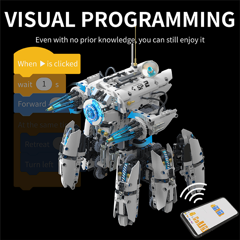 Teknik Programlama Hexapod Rob - Science Robotics incelemesi ve fiyatı