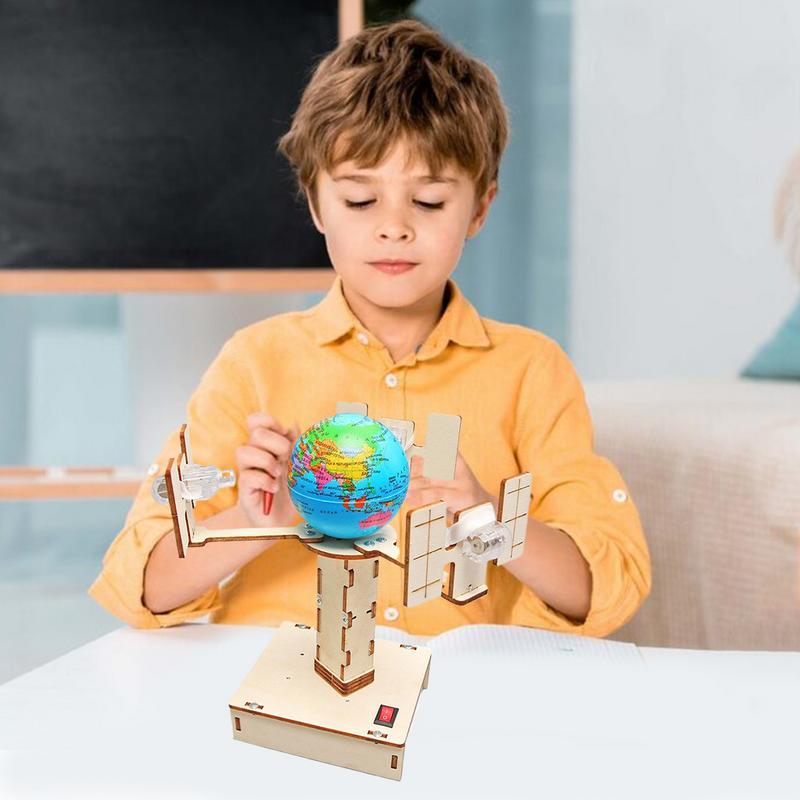 Ahşap Uydu Modeli Yapma Seti E - Science Project Toys Making incelemesi ve fiyatı